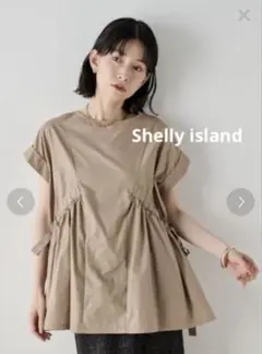 未使用タグ付き Shellyisland ウエストギャザー切替ブラウスのサムネイル
