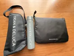 DEAN & DELUCA レジカゴバッグ・ボトル・ケース３点セット　ブラック