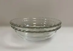 パイレックス　耐熱ガラス皿　深皿
