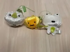 平成レトロ サンエックス 次の日ケロリ トチュウ マスコットキーチェーン セット 平成レトロ サンエックス 次の日ケロリ トチュウ マスコットキー