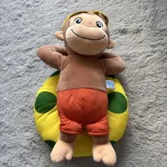おさるのジョージ ぬいぐるみ 浮き輪付き