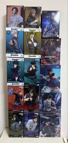 呪術廻戦　フィギュア　まとめ売り　15個