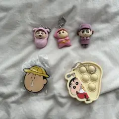 クレヨンしんちゃんガチャガチャキーホルダーセット