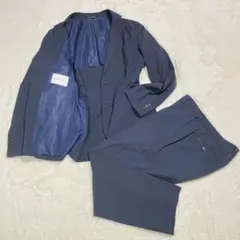 グリーンレーベルリラクシング セットアップ スーツパンツジャケットネイビー M