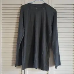 ダークグレー 長袖インナー L