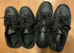 パークアベニュー黒スニーカー2足まとめ売り　【21.5㎝の方におすすめします】