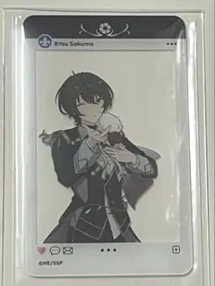 う*☆様 あんスタ カラ鉄 朔間凛月 SNS風アクリルカード