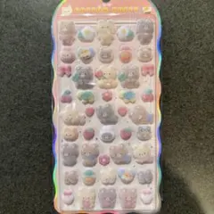 正規品　コットンパフィーシール　くま