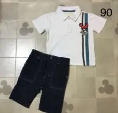 オシュコシュビゴッシュ ポロシャツ＆ハーフパンツ セット 90サイズのサムネイル