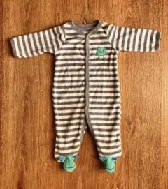 【★2点セット】 Carter’s ストライプ柄ロンパース