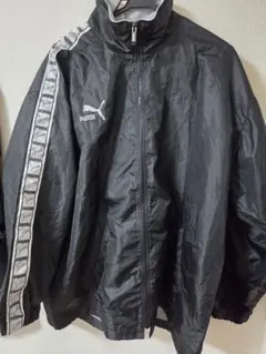 【希少XOサイズ】PUMA プーマ トラックジャケット ヒットユニオン製 黒