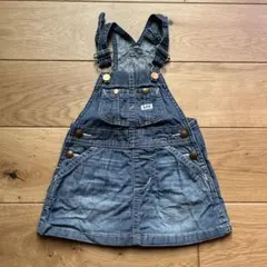 Lee デニムオーバーオールワンピース 80cm