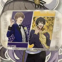 ヒプマイ＆うたプリコラボピンバッジ　瑛二＆三郎 〜開封済み〜