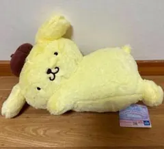 ①① サンリオキャラクターズ　添い寝BIGぬいぐるみ　　ポムポムプリン