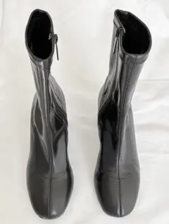 《ZARA》ザラ サイドジップブーツ　23.0ⅽⅿ