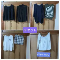 レディース トップス セット 3L