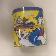 ドナルドダック 空き缶 クランチ お菓子  お土産 東京ディズニーリゾート限定