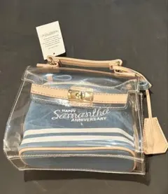 サマンサタバサ アニバーサリー クリアバッグ