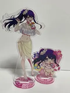 【推しの子】アイ（星野アイ）ビーチスタイル アクリルスタンド 2点セット
