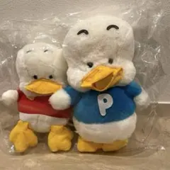【レア】　当時物　あひるのペックル　ぬいぐるみ　2点セット