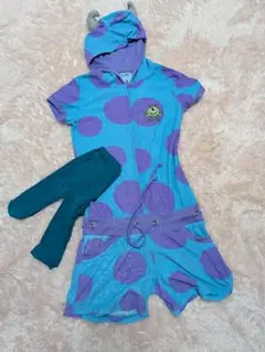 モンスターズインク　サリー　M サイズ つなぎ