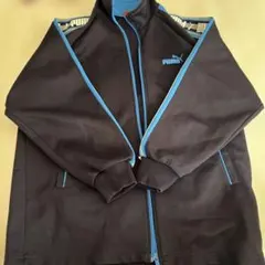 PUMA ジャージ 160cm 黒/青