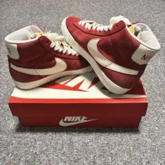 【希少/美品】ナイキ ブレーザー MID プレミアム ヴィンテージ 赤 23cm