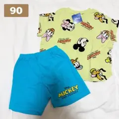 【新品未使用品】 ディズニー ミッキー Tシャツ ハーフパンツ セットアップ