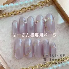 【はーさん様専用ページ】ネイルチップ ハンドメイド#M11