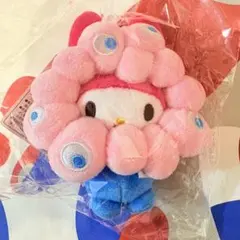 大阪・関西万博 限定 ミャクミャクなりきりぬいぐるみカラビナ付き マイメロディー