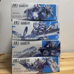 新品未組立】HG ガンプラ 水星の魔女 4種セット - メルカリ