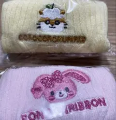 サンリオキャラクターズ ソックス風ペットボトルカバー 2つ