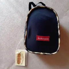 エコバック　GuGuWorld 小型バックパック 黒