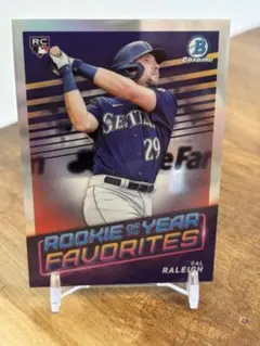 topps Cal Raleigh カル・ローリー　ルーキーカード　RC