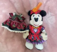 東京ディズニーランド　スプーキーブー　ミニーマウス ぬいぐるみバッジ　ハロウィン