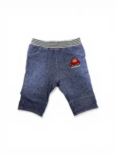 MIKIHOUSEミキハウス90cm ストライプ半ズボンハーフパンツ 難あり