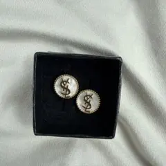 YSL ロゴ ピアス