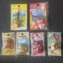 ご当地キューピーストラップ 6個セット 横浜中華街,大阪,京都,神戸