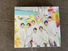 timelesz アルバム FAM 初回限定盤B CD＋DVD