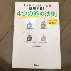 4つの箱の法則 スッキリしない人生を整理する!