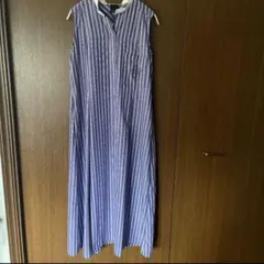 ノンブル　アンペール　ストライプワンピース