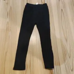キッズ 黒 レギンス 130サイズ