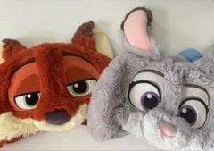 ディズニー　ニック・ジュディ　ズートピア　ファンキャップ