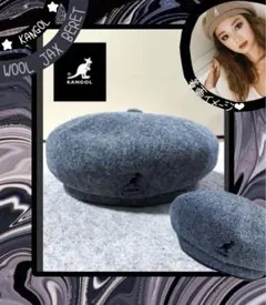 【最終価格♡】KANGOL カンゴール ベレー ハンチング ウール 美品