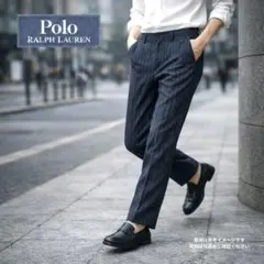 マミー様ご購入Polo ラルフローレン リネン ストライプ スラックス 32