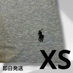 【新品】即日発送 Polo スリムフィット グレー 刺繍 XS 正規品 一枚