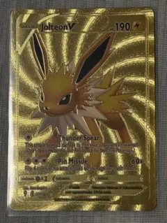 Jolteon V ゴールド仕様 カード 海外限定