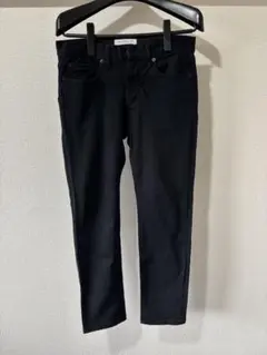 GU ストレッチスリムジーンズ29inch 股下63cm黒