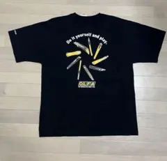 OLFA コラボ Tシャツ ブラック 3L