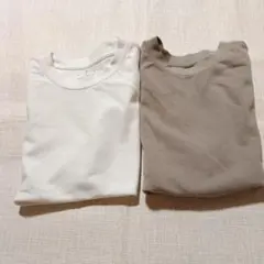 無印良品　フレンチスリーブTシャツ　Mサイズ　2枚セット